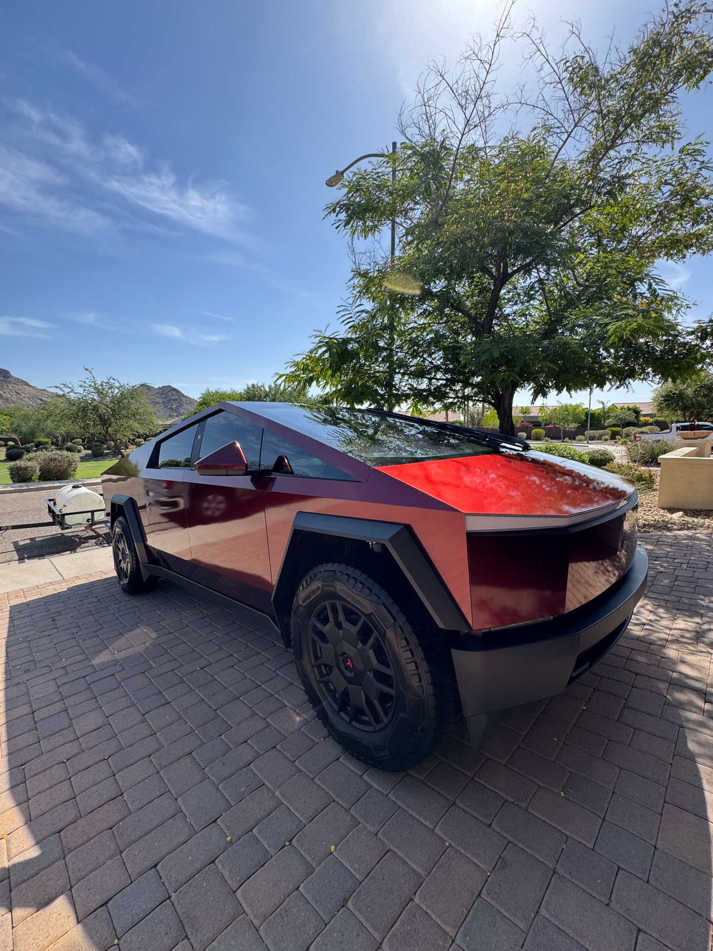 Tesla Cybertruck professional detailing service in Punta Gorda Florida